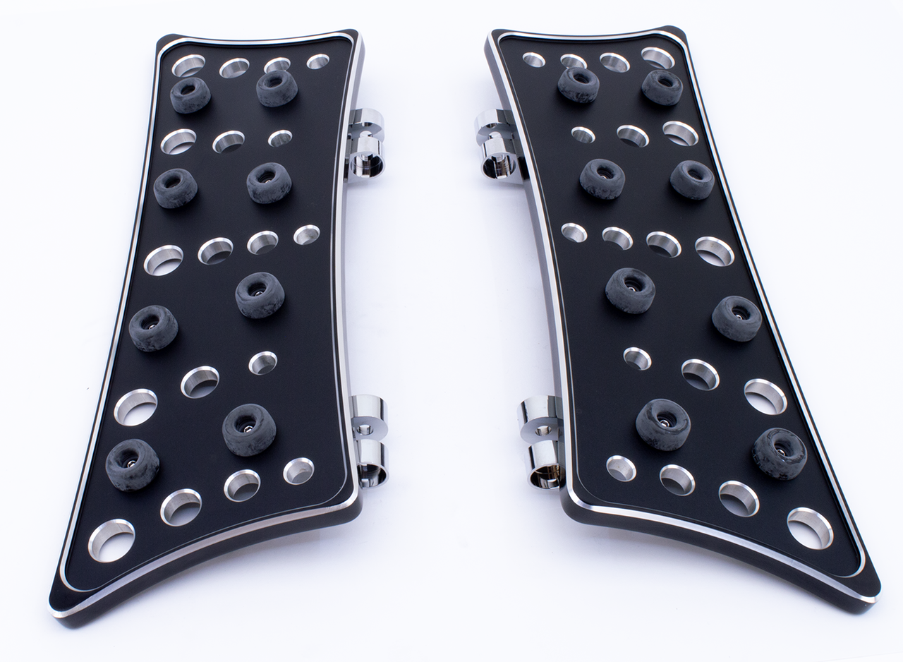 Gzp Black Billet Floorboardkit Flh/T84 U Floorboard Zodiac Default Title