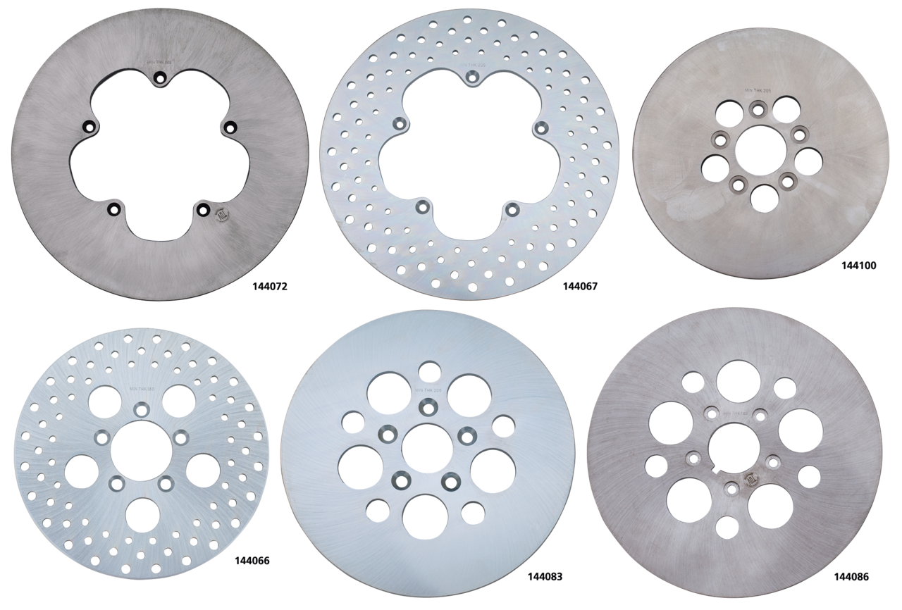 Gzp St. Steel Rotor Disc Solid 84 Up Fr Brake Rotor Zodiac Default Title