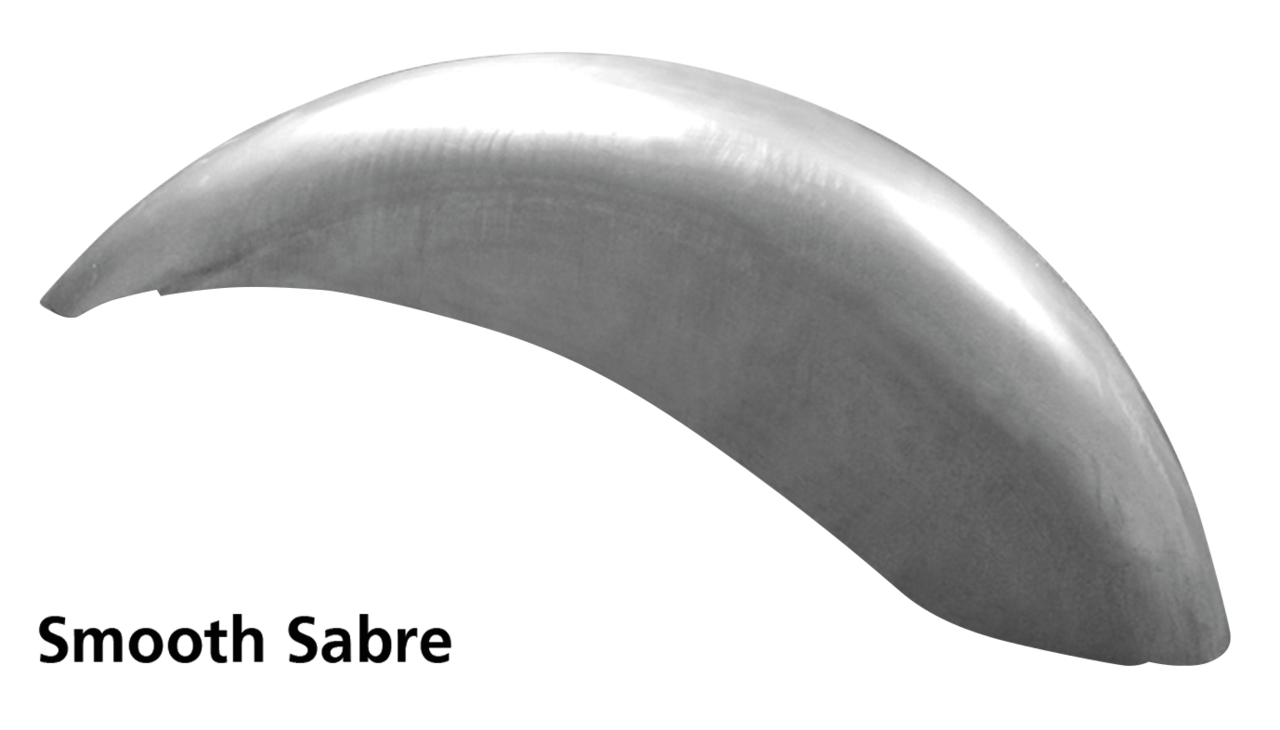 9.00" St Smooth Sabre R. Fend Rear Fender Cruise Speed Default Title