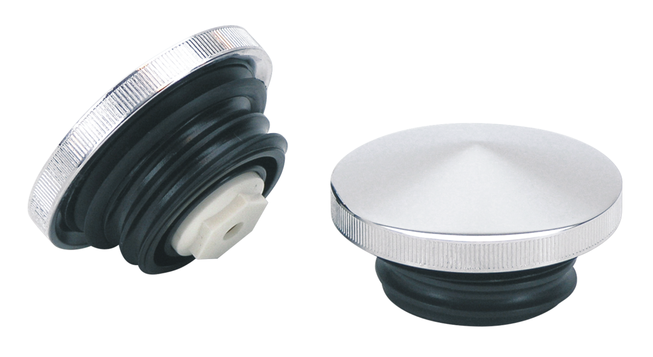Gzp Chrome Pointed Gascap Set 82 Up Gas Cap Zodiac