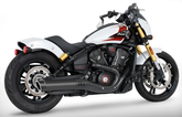 Slip On Bl/Cb Liberty Scout25 Up Slip-On & Muffler Freedom Performance Exhaust Default Title