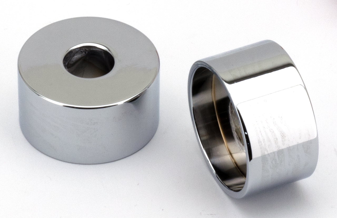 Gzp Chr 1/2" Straight Riser Ext. 1.25"H/ Riser Zodiac Default Title