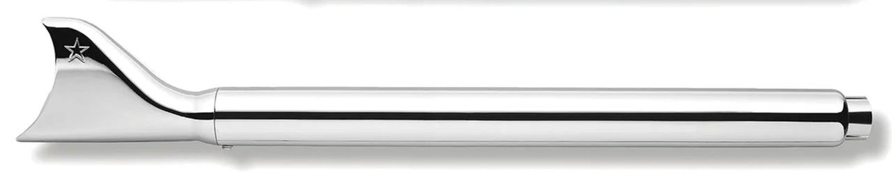 E2 Ev80 Flh/T95 98 36" Sharktail S/Os Ch Slip-On & Muffler Thorcat Exhaust Default Title