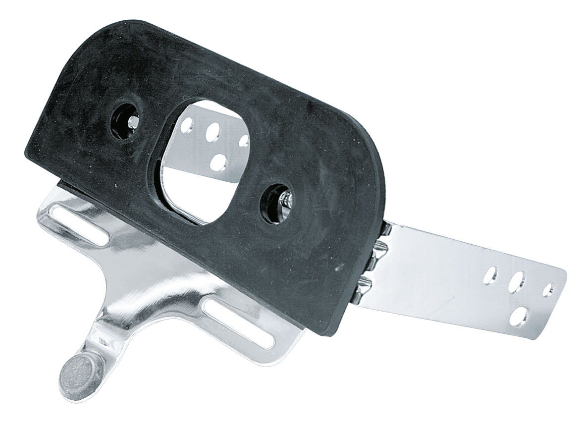 Gzp Adjustable Fatbob Taill./License Bra Taillight With License Plate Mount Zodiac Default Title
