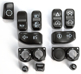 Gzp Blk Switch Buttons Kit Flh/T16 Up Handlebar Controls Zodiac Default Title