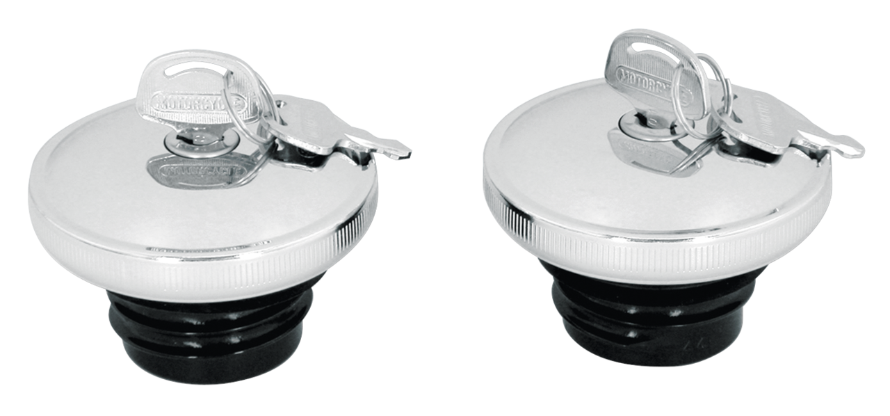 Gzp Gascap Late Style Chr W/Key Non Vent Locking Gas Cap Zodiac