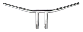 Gzp Fat Bubba 1.25" Chrome T Bar 7.5" R Handlebar Zodiac Default Title