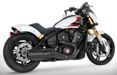 Slip On Bl/Cb Straight Scout25 Up Slip-On & Muffler Freedom Performance Exhaust Default Title