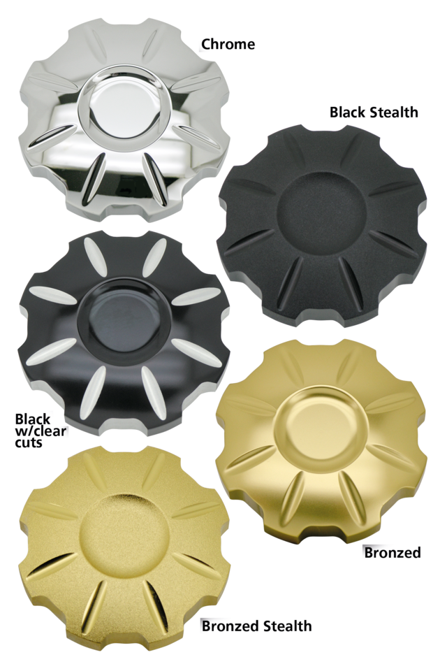 Gzp Panorama Gascap Set Bronze Stealth Gas Cap Zodiac Default Title