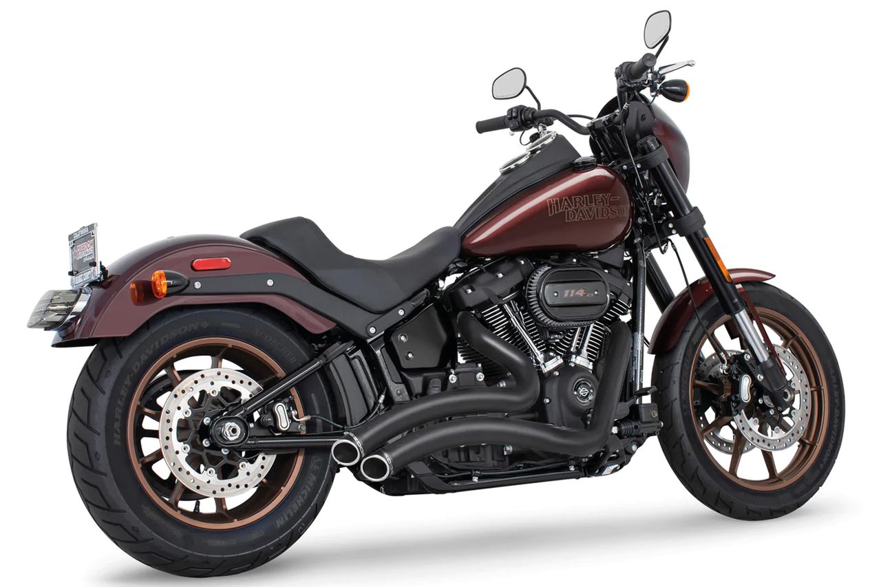 Sharp Curved Radius St18 Up Blk/Blk 2-2 Full Exhaust System Freedom Performance Exhaust Default Title