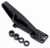 Black Caliper Brckt F/Ohlins Lh 00 Up Oe Fork Assembly Hardware Zodiac Default Title