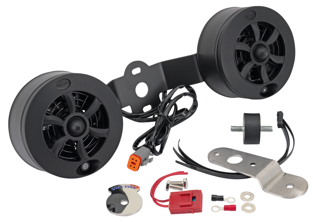 Dual Cool Hurricane Flat Blk Bt99 Up Engine Cooling Dual Cool Default Title