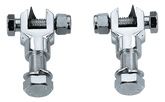 Gzp Chrome Footpeg Supports W/Hardwar Foot Peg Zodiac Default Title