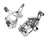 Gzp Chrome Billet Forw Contr Fl/Fx/Fx Forward Control Kit Zodiac Default Title
