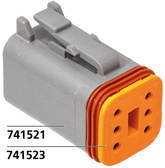 Wedge For 6 Pole Socket Housing Wiring & Connector Deutsch Connectors Default Title