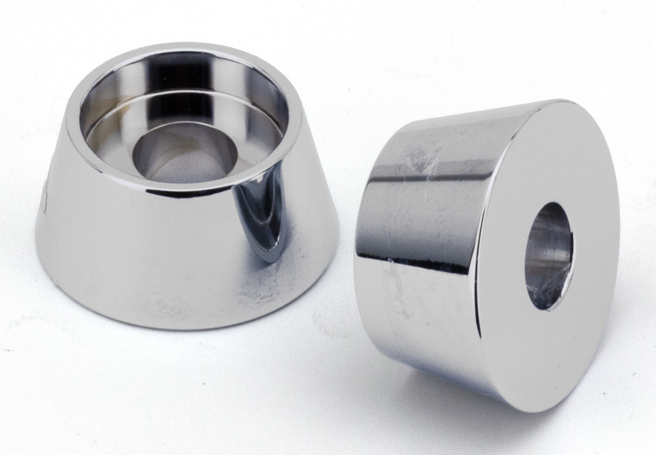 Gzp Chr 1/2" Tapered Riser Extension 1" Handlebar Risers Zodiac Default Title