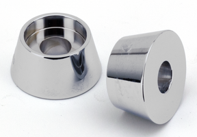 Gzp Chr 1/2" Tapered Riser Extension 1" Handlebar Risers Zodiac Default Title