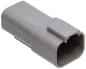 4 Pole Grey Pin Housing Wiring & Connector Deutsch Connectors Default Title