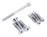 Chrome Allen Head Set For S&S Carb.+Clnr Carburetor & Component Midwest Acorn Nut Company Default Title