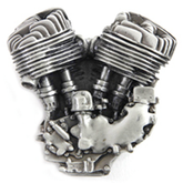 Flathead Shifter Knob 3/8" Thread Hand Shifter V Twin Mfg Default Title