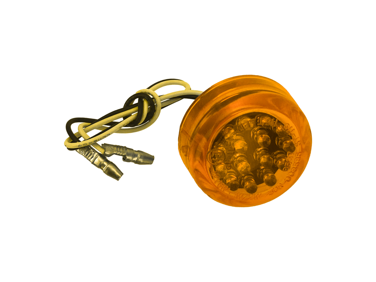Gzp Mini Round Marker Clear Led Amber Le Turn Signal Zodiac Default Title