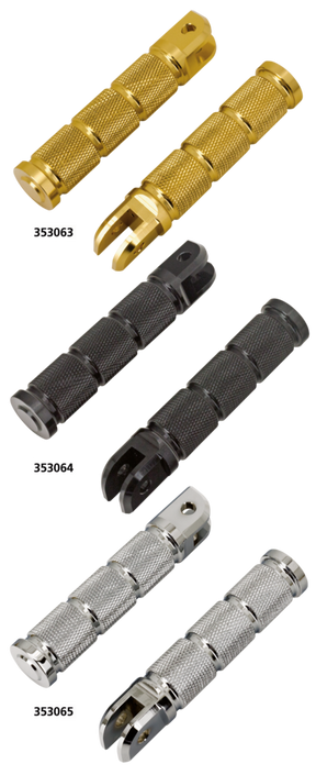 Gzp Brnz Knurled Rider Footpegs St18 Up Rider Foot Peg Zodiac