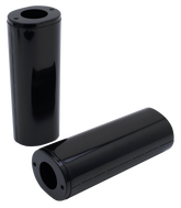 Gzp Black Slider Covers (Pair) +2" Fork Slider Cover Zodiac Default Title