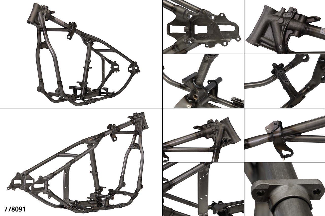Vg Rigid Frame Bt48 Fl 30deg Wishbone Complete Frame Vg Classic Frames & Parts