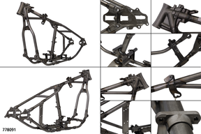 Vg Rigid Frame Bt48 Fl 30deg Wishbone Complete Frame Vg Classic Frames & Parts