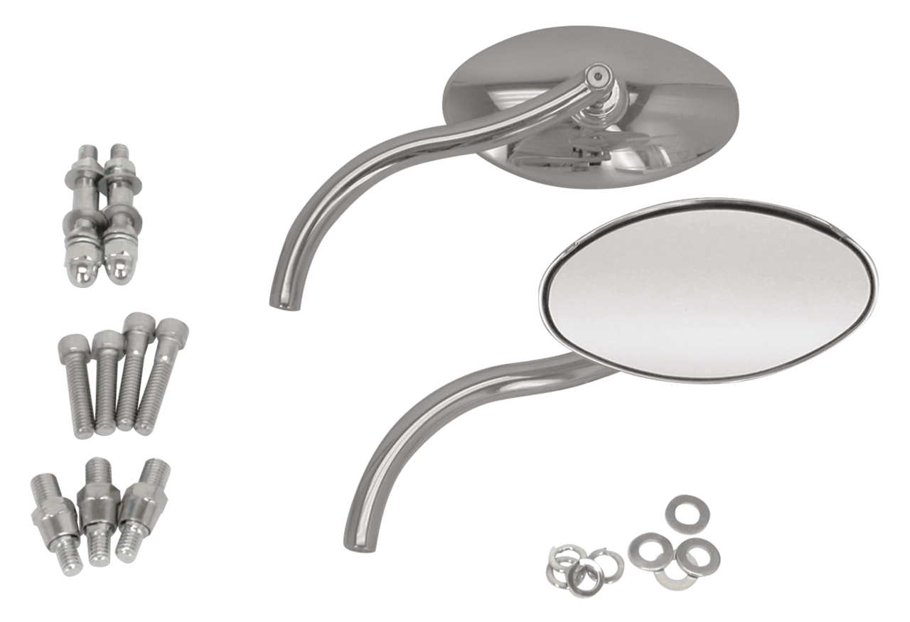 Gzp Mirror Set A Merlin's Cateye, L+ Mirror & Component Zodiac