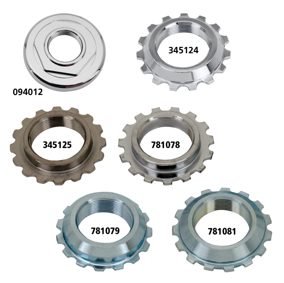 Gzp Chrome Bearing Jam Nut # 48330 48 A