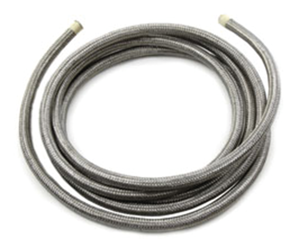 Braided Inox Covered Hose 5/16"X762cm Oil Hose V Twin Mfg Default Title