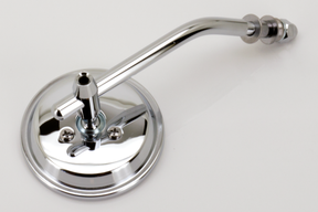 Gzp Mirror Round 3" With Stem Mirror & Component Zodiac