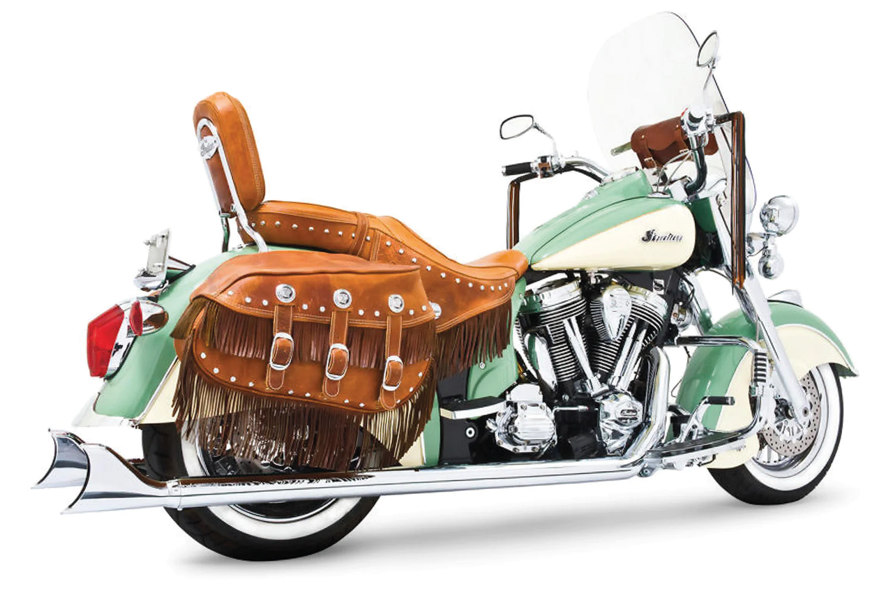 Sharktail 4" True Duals Indian09 13 Ch/C 2-2 Full Exhaust System Freedom Performance Exhaust Default Title