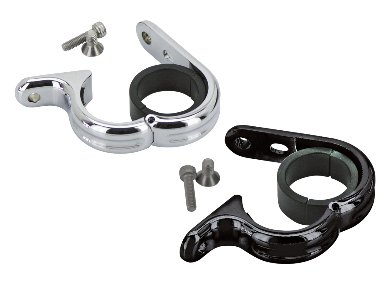 Gzp Chr Uni Clamp Fits 1"+1.25" H/Bar Handlebar Controls Zodiac