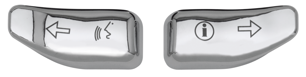 Gzp Chr Turn Switch Extnsions Flh/T14 Up Handlebar Controls Zodiac Default Title