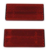 Fender Strut Reflectors Xl90 91, Pair Fender Strut & Strut Cover V Twin Mfg Default Title