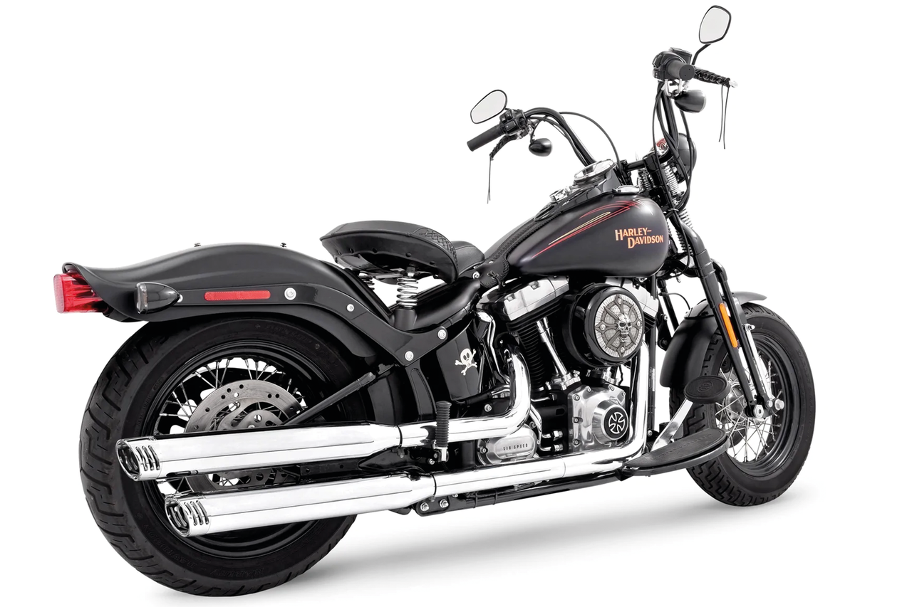Racing Slip Ons All Chrome F*St07 17 Slip-On & Muffler Freedom Performance Exhaust Default Title