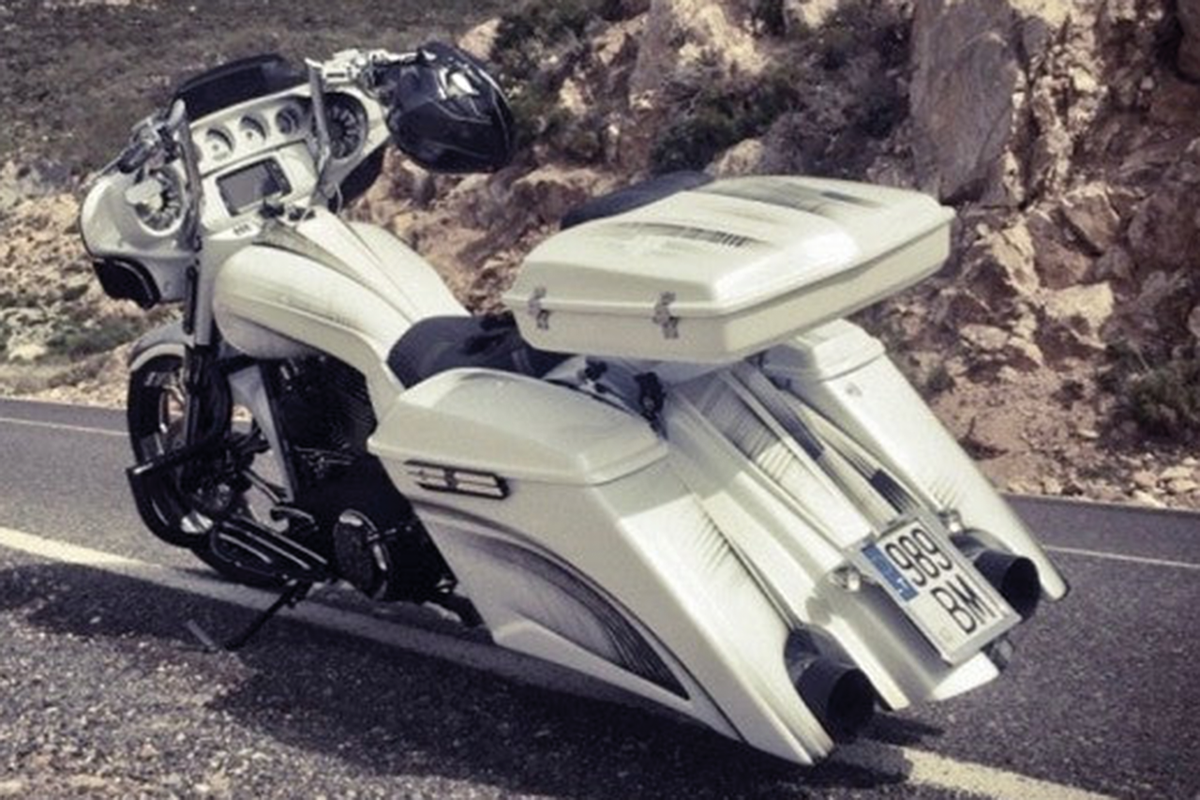 T&S Low chopped Tour Pak - Touring Tour Pack Tommy & Son$ Default Title