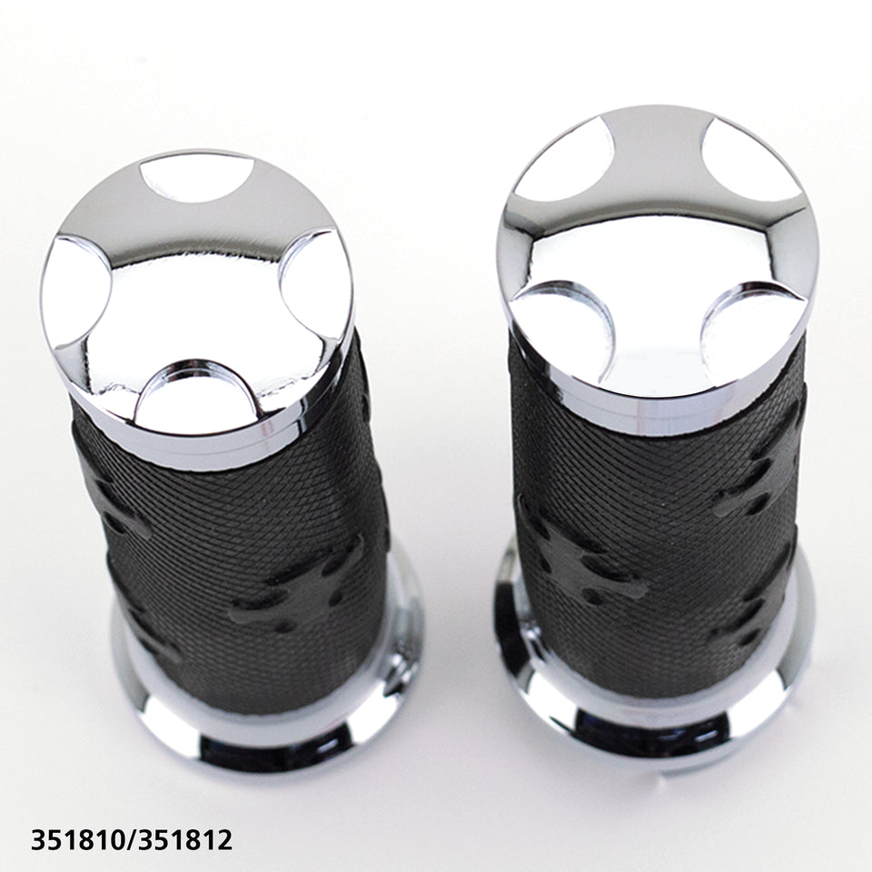 Gzp Chrome 4 Cross T Ii Grip Set Grip Zodiac Default Title