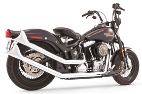 Upswept W/Sharktails Chrome F*St86 17 2-2 Full Exhaust System Freedom Performance Exhaust