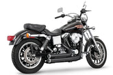 Independence Shorty Black Fxd91 05 2-2 Full Exhaust System Freedom Performance Exhaust Default Title