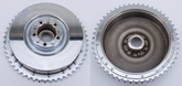 Gzp Brake Drum Rear W/Sprkt Bt58 62 Final Drive Chain Sprockets Zodiac Default Title