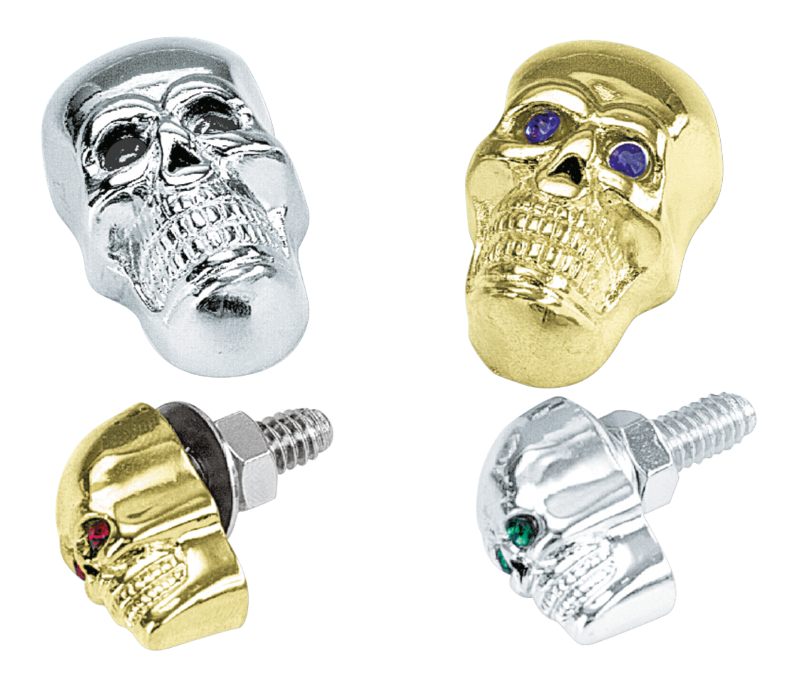 Gzp Skull Krommet Chrome Small Plain Hardware & Assortment Trays Zodiac Default Title