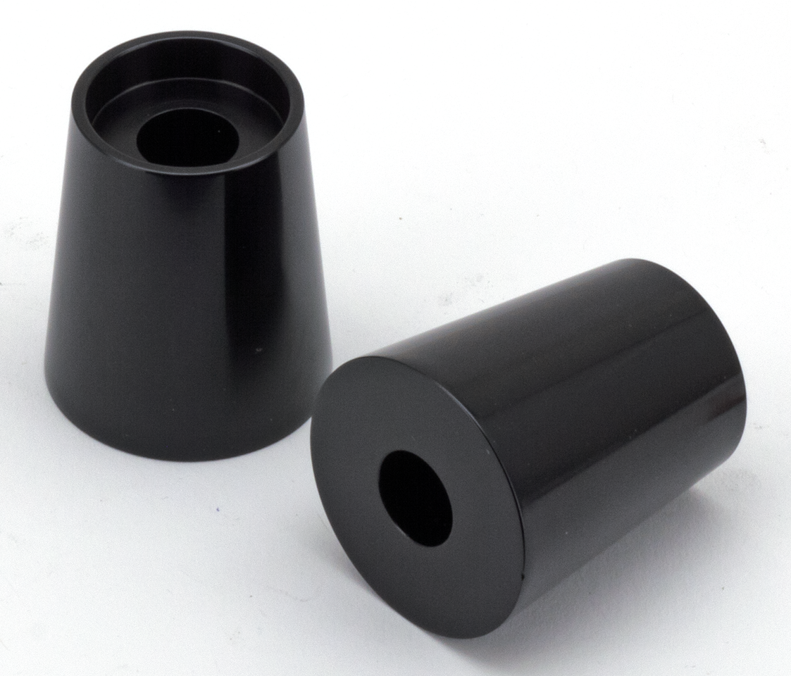 Gzp Blk 1 1/2" Tapered Riser Extension 1 Handlebar Risers Zodiac Default Title