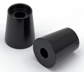 Gzp Blk 1 1/2" Tapered Riser Extension 1 Handlebar Risers Zodiac Default Title