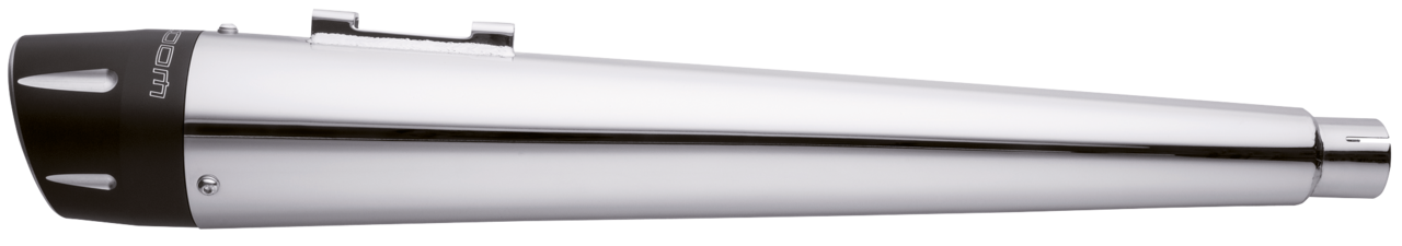 4.5" Combat Slip Ons Chr/Blk Flh/T95 16 Slip-On & Muffler Freedom Performance Exhaust