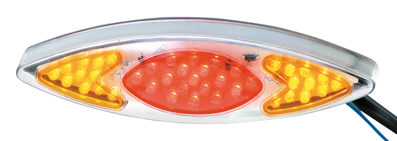 Gzp Led Taillight With Built In Turnsign Tail & Brake Light Zodiac Default Title