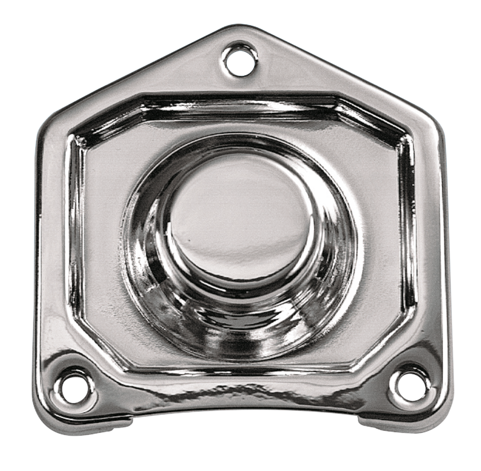 Gzp Chrome Solenoid Cover Bt91 06 W/Scre Starter Housing & Cover Zodiac Default Title