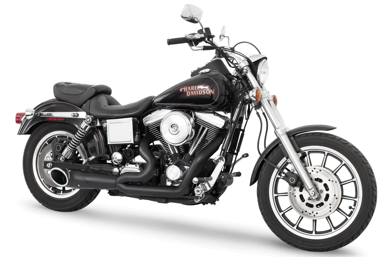 Fxd91 05 Turnout 2 1 Bk/Ch (4.5") 2-1 Full Exhaust System Freedom Performance Exhaust Default Title